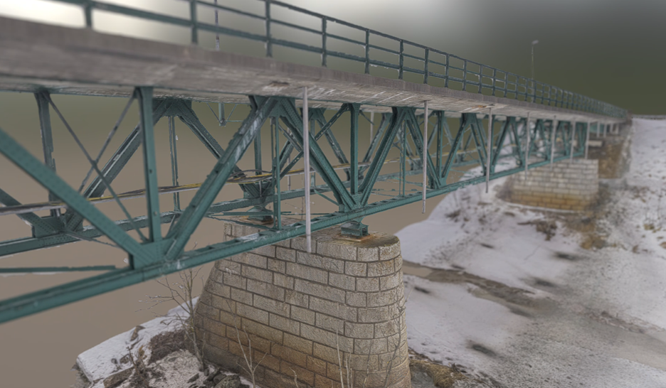 Axess Digital launches 3DView application in Bridge 1 Meshed model with textures