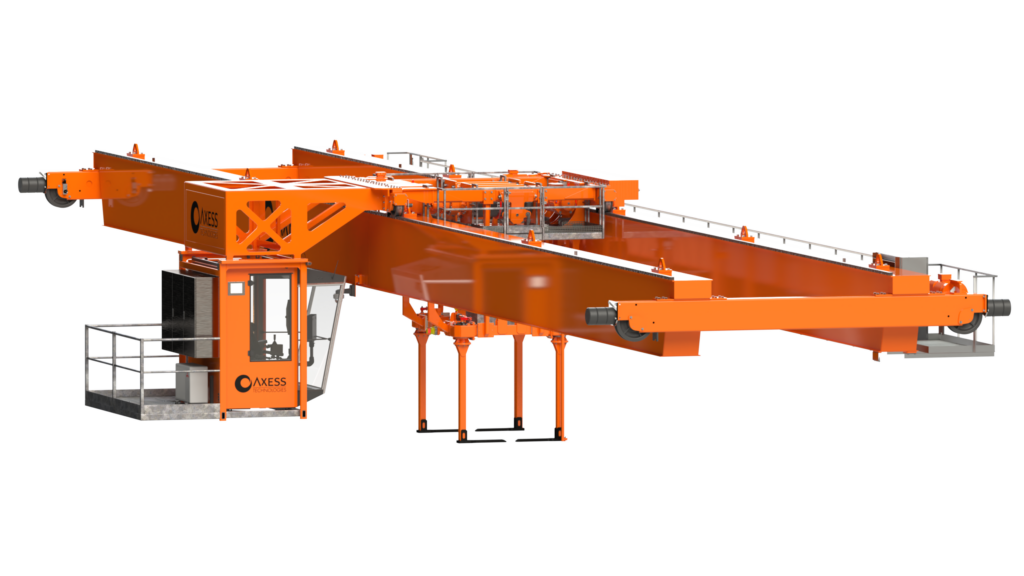 6.3T automatic crane that will be deployed at the warehouse